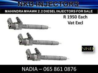 Mahindra Mhawk Diesel Injectors For Sale On Exchange Or To Recon