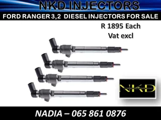 Ford Ranger 3.2 Diesel Injectors For Sale On Exchange Or To Recon With Warranty