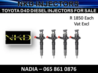 Toyota D4d Diesel Injectors For Sale Or To Recon