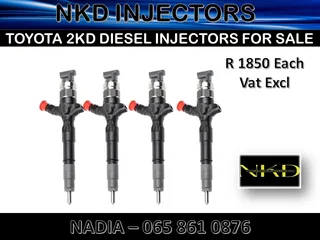 Toyota 2kd Diesel Injectors For Sale On Exchange With 6 Months Warranty