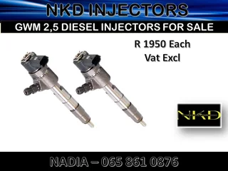 Gwm 2.5l Diesel Injectors For Sale On Exchange Or To Recon