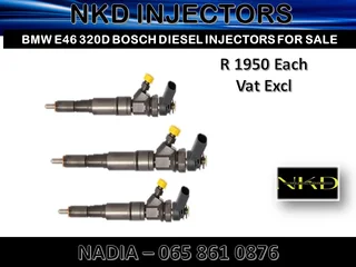 Bmw E46 320d Diesel Injectors For Sale On Exchange Or To Recon With Warranty