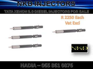 Tata Xenon 3l Diesel Injectors For Sale On Exchange Or To Recon With Warranty