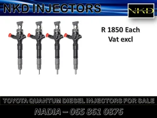 Toyota Quantum Diesel Injectors For Sale Or To Recon