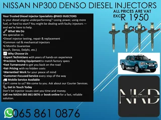 Nissan Np300 Diesel Injectors For Sale On Exchange