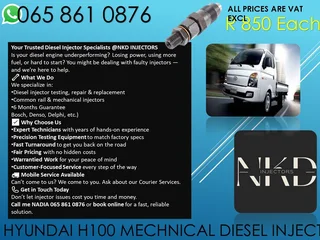 Hyundai H100 Diesel Injectors For Sale On Exchange With 6 Months Warranty