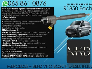 Mercedes Benz Vito Diesel Injectors For Sale Or To Recon