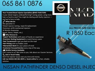 Nissan Pathfinder Diesel Injectors For Sale On Exchange With 6 Months Warranty