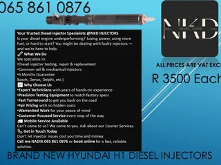 New Hyundai H1 Diesel Injectors For Sale On Exchange Or To Recon