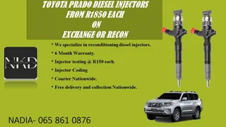 Toyota Prado Diesel Injectors For Sale On Exchange