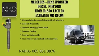 Mercedes Benz Sprinter Diesel Injectors For Sale On Exchange Or To Recon