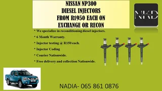Nissan Np300 Diesel Injecrors For Sale On Exchange