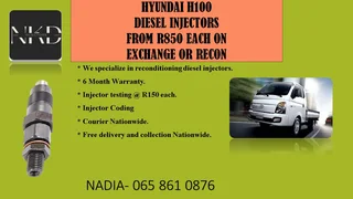 Hyundai H100 Diesel Injectors For Sale On Exchange With 6 Months Warranty