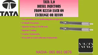 Tata 3.0 Diesel Injectors For Sale On Exchange Or To Recon