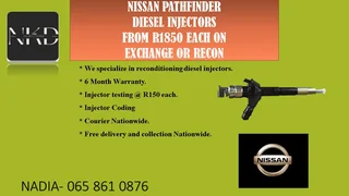 Gwm 2.8 Diesel Injectors For Sale On Exchnage With 6 Months Warranty