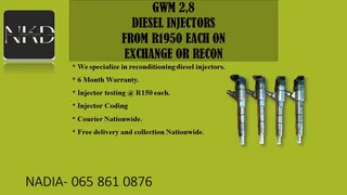 Gwm 2.8 Diesel Injectors For Sale On Exchange Or To Recon