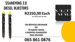Ssangyong 2.0 Diesel Injectors For Sale On Exchange With 6 Months Warranty