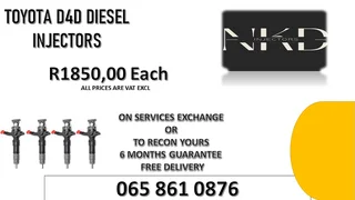 Toyota D4d Diesel Injectors For Sale On Exchange