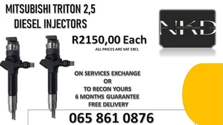 Mitsubishi Triton 2.5 Diesel Injectors For Sale Or The Same Day Recon
