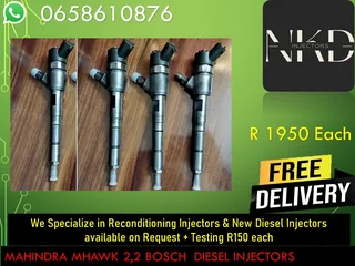 Mahindra Mhawk 2.2 Diesel Injectors For Sale Or To Recon The Same Day