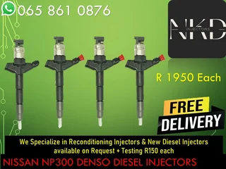 Nissan Np300 Diesel Injectors For Sale Or To Recon The Same Day