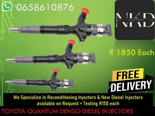 Toyota Quantum Diesel Injectors For Sale Or To Recon The Same Day