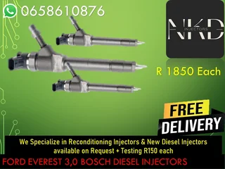 Ford Everest (3.0/bt50) Diesel Injectors For Sale Or Tor Recon The Same Day