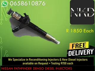 Nissan Pathfinder Diesel Injectors For Sale Or To Recon The Same Day