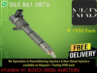 Hyundai H1 Diesel Injectors For Sale Or To Recon The Same Day