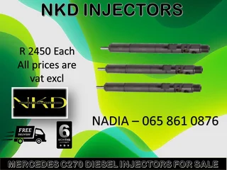 Mercedes C270 Diesel Injectors For Sale Or To Recon