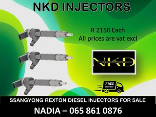 Ssangyong Rexton Diesel Injectors For Sle Or To Recon