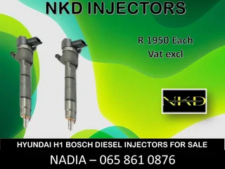 Hyundai Hi (bosch) Diesel Injectors For Sale Or To Recon