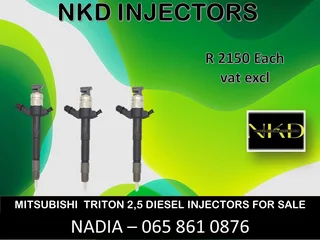Mitsubishi Triton 2.5 Diesel Injectors For Sale On Exchange