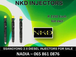 Ssangyong 2l Diesel Injectors For Sale On Exchange With 6 Months Warranty