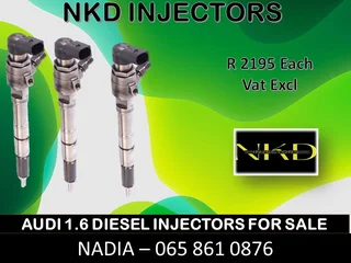 Audi 1.6 Diesel Injectors For Sale Or To Recon