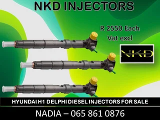 Hyundai H1 (delphi) Diesel Injectors For Sale On Exchange With 6 Months Warranty