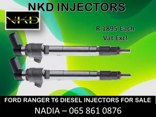 Ford Ranger T6 Diesel Injectors For Sale On Exchange Or To Recon With Warranty