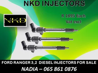 Ford Ranger 3.2 Diesel Injectors For Sale On Exchange Or To Recon With Warranty