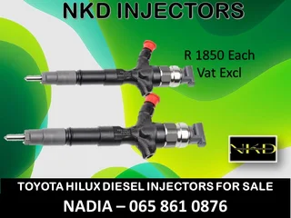 Toyota Hilux Diesel Injectors For Sale On Exchange With 6 Months Warrany