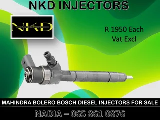 Mahindra Bolero Diesel Injectors For Sale Or To Recon