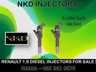 Renault 1.9 Diesel Injectors For Sale On Exchange Or To Recon