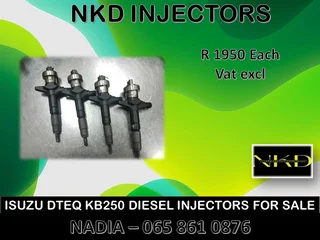 Isuzu Dtec Kb250 Diesel Injectors For Sale On Exchange Or To Recon With Warranty