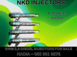 Gwm 2.8l Diesel Injectors For Sale On Exchange With 6 Months Warranty