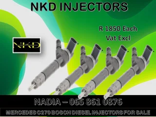 Mercedes C270 Diesel Injecotors For Sale On Exchnage With 6 Months Warranty