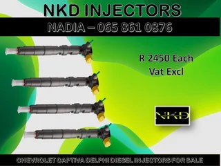 Captiva Delphi Diesel Injectors For Sale On Exchange Or To Recon