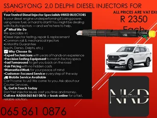 Ssangyong 2.0 Diesel Injectors For Sale On Exchange With 6 Months Warranty