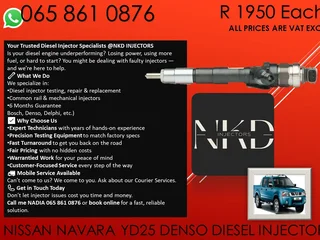Nissan Navara Yd 25 Diesel Injectors For Sale On Exchange With 6 Months Warranty