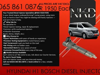 Hyundai H1 Diesel Injectors For Sale On Exchange