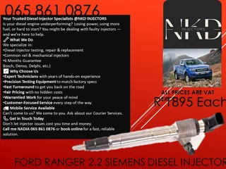 Ford Ranger 2.2 Diesel Injectors For Sale On Exchange