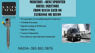 Mercedes Benz Sprinter Diesel Injectors For Sale On Exchange Or To Recon